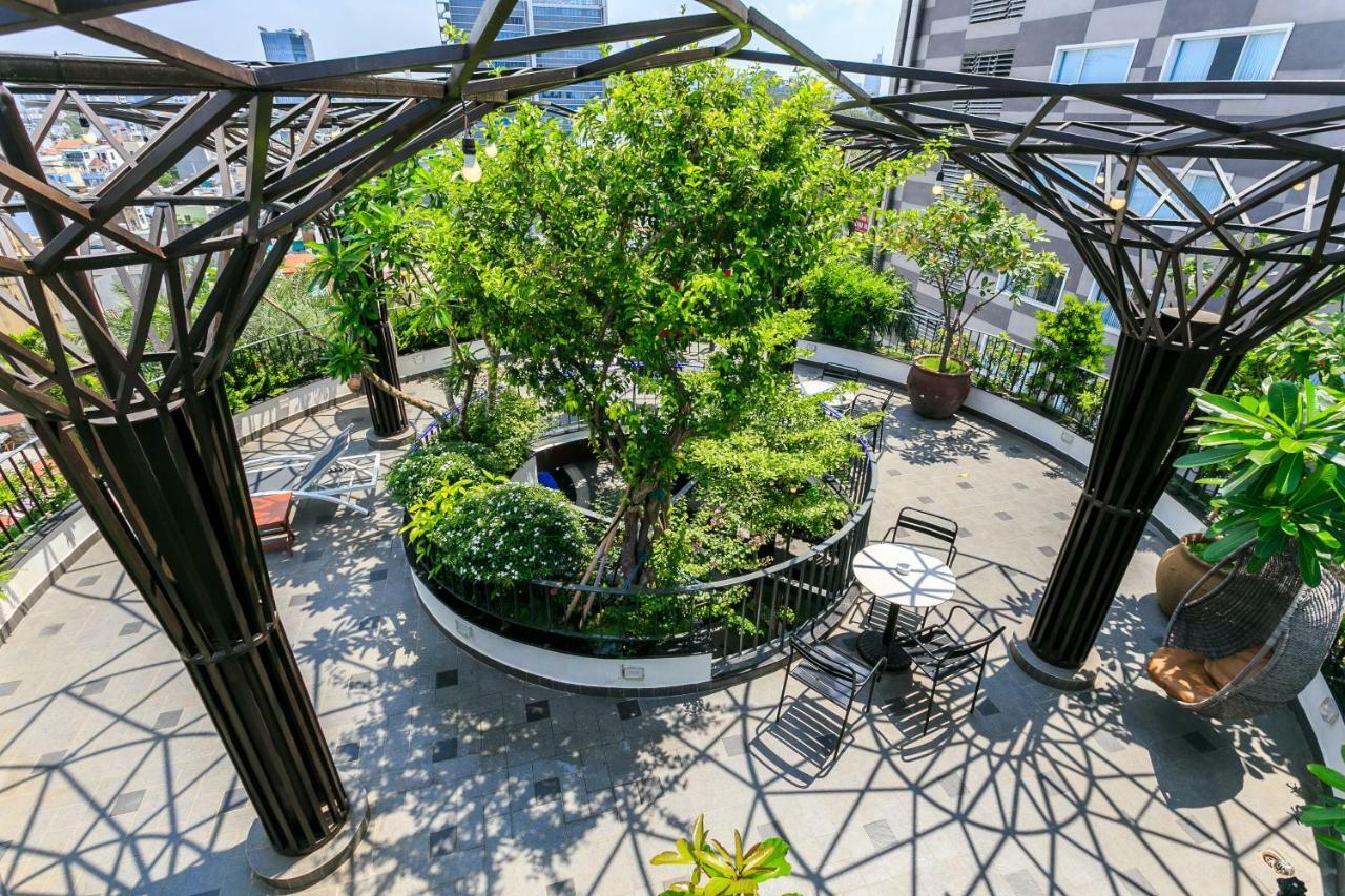 The Garden Building Lejlighedshotel Ho Chi Minh-Byen Eksteriør billede