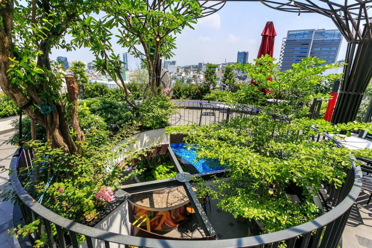The Garden Building Lejlighedshotel Ho Chi Minh-Byen Eksteriør billede